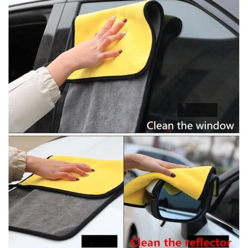 30X60cm Car Wash Microfiber Towel Car Wash Towel Never Scratch for Dodge Caliber Journey ram Nitro durango Jeep Wrangler Patriot