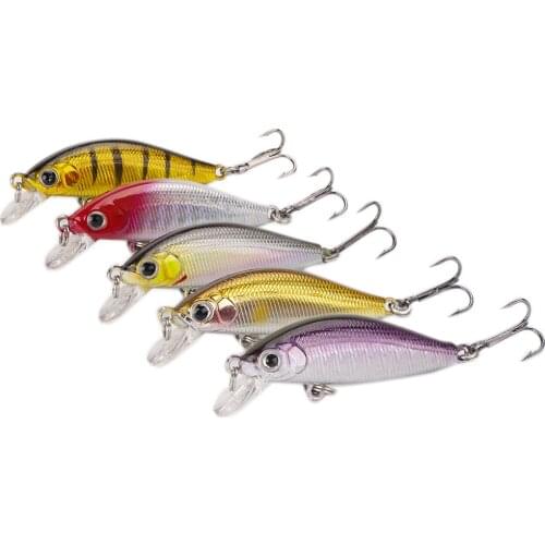 Fishing Lure 45mm 3.3g 4.8g Sinking Water Mini Minnow Hard Lure Artifical Small Crankbait Pencil Wobblers Hard Bait
