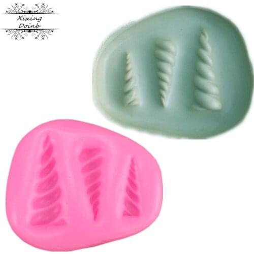 Single corner shape silicone mold cake decoration tools fudge Chocolate Mold CUPCAKE DECORATION