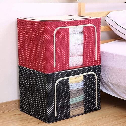 Oxford Fabric Clothes Storage Box Underwear Foldable Household Finishing Organizer Toy Storage Cabinet Wardrobe G4V8