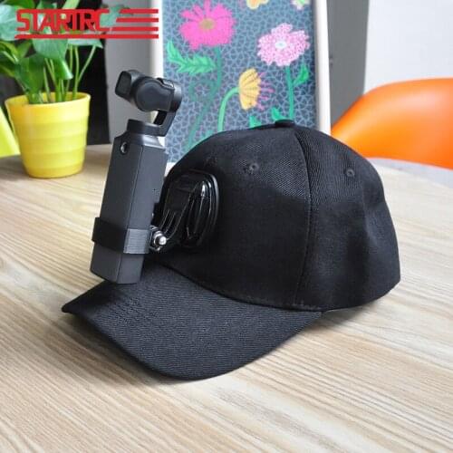STARTRC Expansion Bracket Holder Hat Camera holder For FIMI PALM Handheld Camera Accessories For Osmo Action Gopro 8 Insta360