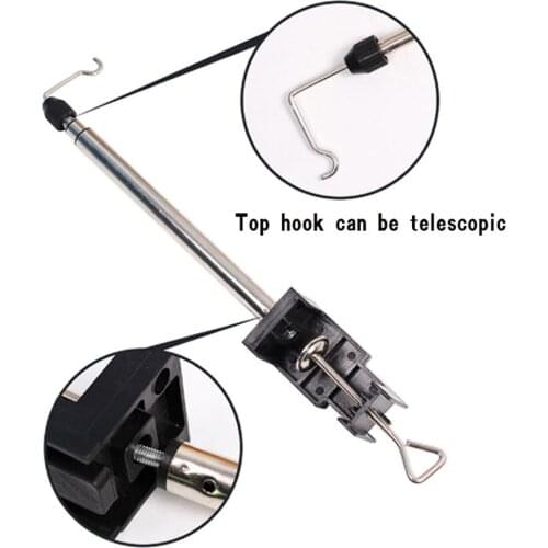 Dremel Hanging Bracket Clamp-On Support Stand Telescopic 250-670mm Adjustable Dremel Holder Drill Grinder Power Tool Accessories
