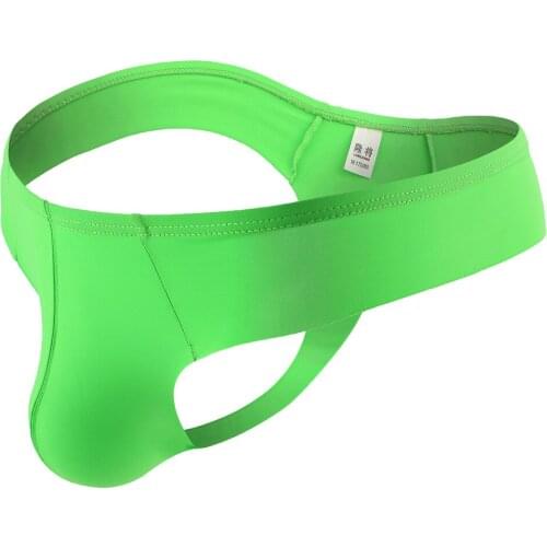 New Men Sexy Black Underwear Low Waist Briefs Solid Color Men Underwear Boys Panties Large Mens Thong Male Underwear