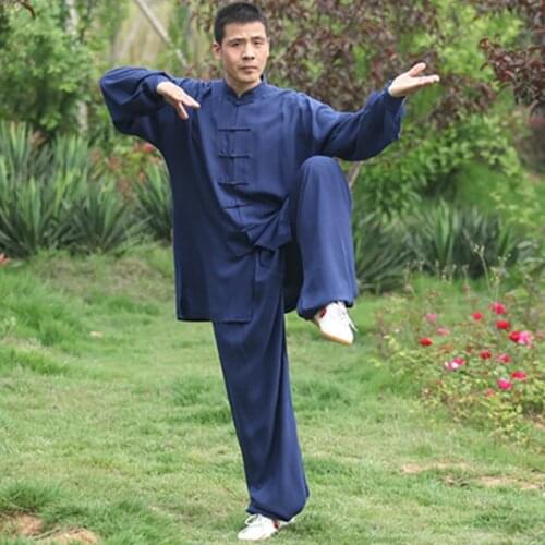 USHINE Tai chi Uniform Cotton 5 Colors High Quality Children Clothing Martial arts Adults Kung fu Wing Chun Wushu Costume