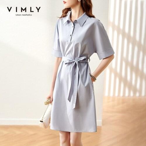 Летние платья мини Vimly China At AliExpress