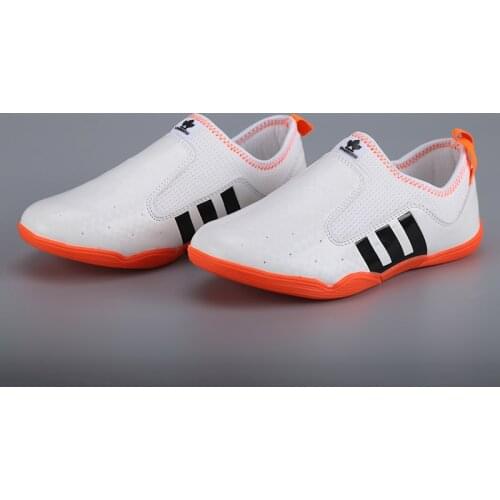 High-grade Taekwondo Shoes for coach student Martial Arts Sneaker White black comfortable Training competition TKD karate shoes