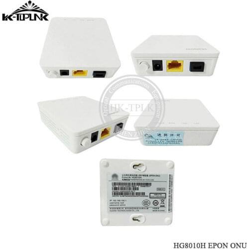 10Pcs Onu Gpon Epon Ont FTTH Fiberhome Modem Second Hand HG8310m HG8010H 1GE XPON Free Shipping No Boxes