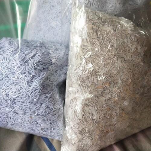 500g 4*9mm Oval Sequins For Crafts Sewing DIY Garment Accessories Customized Confetti Nail Art Crystal White