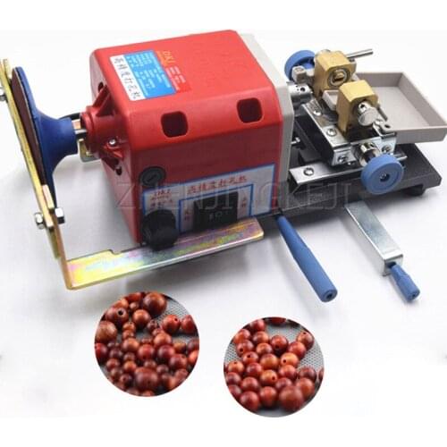 Buddha Beads Punching Machine Multifunction Buddha Bead Drilling Machine Stepless Speed Regulation Electric Pearl Punch Tools
