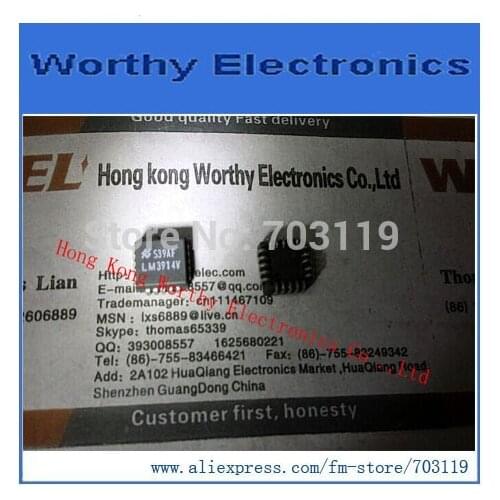 Free shipping 10PCS/LOT LM3914V/NOPB LM3914V LM3914 IC DRIVER DOT BAR DISPLAY 20PLCC