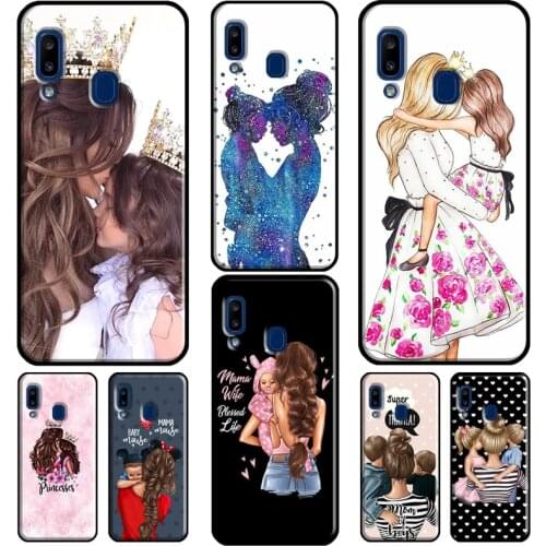 Beautiful Mother Daughter Son For Samsung A71 A51 A41 A31 A11 A42 A12 A52 A32 A72 A70 A50 A10 A02S A20e A21S Phone Cover