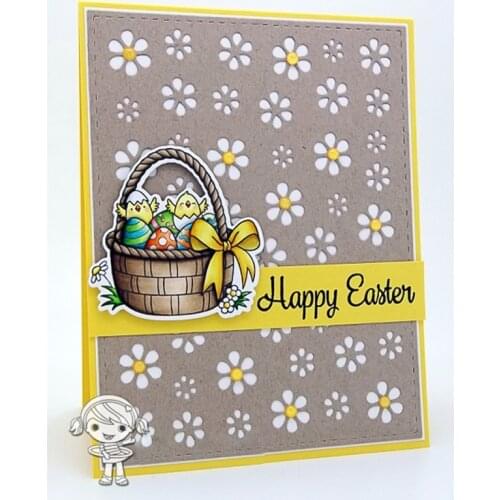 Flowers Background Metal Cutting Dies New 2019 for Scrapbooking Photo Album Decoration Craft Dies Cut DIY Card Making