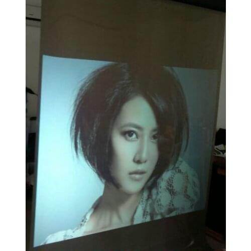 Hot selling! 1.524m* 2.5m dark gray rear projection film/foil / LOW-COST for shop display