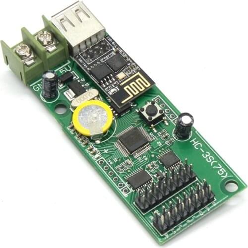 HC-3W RGB LED video Text picture LED control card HC-3SW support P3 P4 P5mm P6 P7.62 P8 P10mm LED module