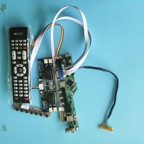 Kit for M190Z1-L01/M190Z1-L03 1680x1050 4 lamps VGA USB Remote Controller Board 30pin HDMI Panel LCD AV TV LED LVDS Monitor