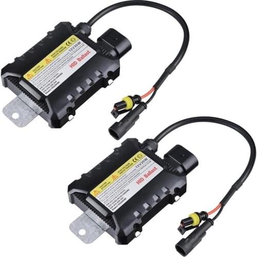 2pcs 12V Hid Xenon Ballast 35W 55W Ballast Digital Slim Ballast For Xenon lamp H1 H3 H7 H8/H9/H11 9004 880 H4 H13