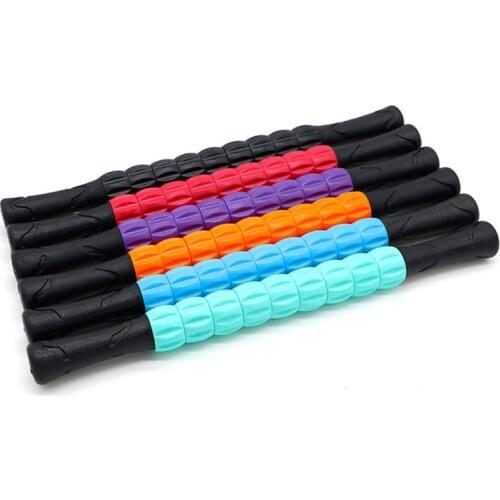 Muscle Roller Stick Body Massage Roller Body Massager for Cramp Massage Sticks and Muscle Pain Relief Yoga Fitness Gym Equipment