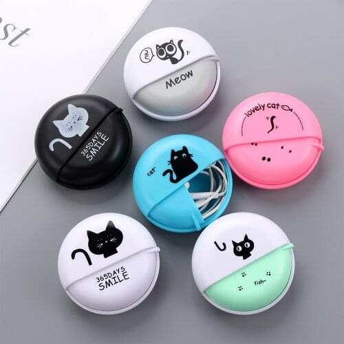 Mini Earphone Holder Case Storage Bag Camping Climbing Holding Box Storage Case Cover Travel Kits TF Card Earphones Case
