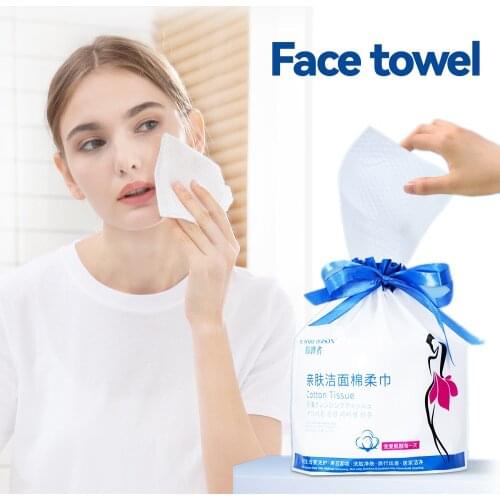 Disposable Face Towel Makeup Cotton Pads Facial Cleansing Nonwoven Towel