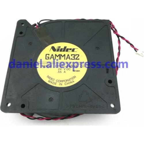 Original NIDEC D12F-24BS 5 12032 24V 0.55A12 cm Inverter Turbine Blower