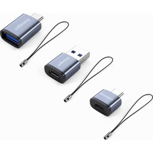 USB To Type C OTG Adapter USB USB-C Male To Micro USB Type-c Female Converter For Macbook Samsung S20 USBC OTG Connector