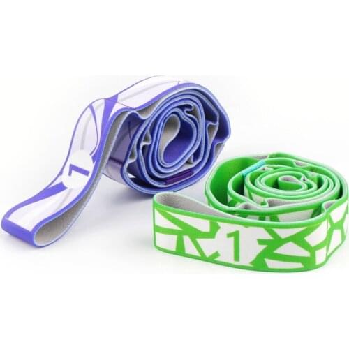 Yoga Anti Slip Resistance Band High Elastic Body Building Strap Fitness Leg Stretching Belts Gym Sports Training Accessories