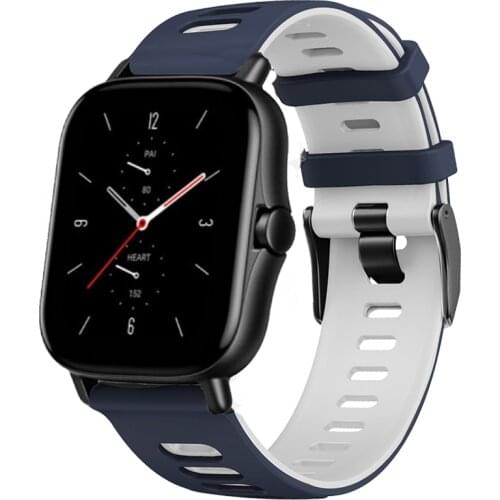 20mm Wrist Band For Amazfit GTS 2 Mini Sport Bracelet Silicone Watchband For Huami Amazfit GTS 2 2E Bip S Lite GTR 42mm Strap