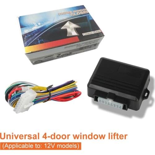 Universal Car Power Window Roll up Closer For Four Doors Remotely Close Windows Intelligence & humanized, Anti-theft Features