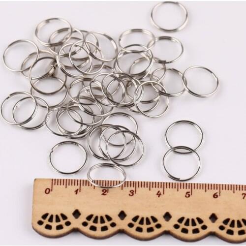 Diy jewelry accessories material bracelet necklace connection ring small ring O-shaped half a half