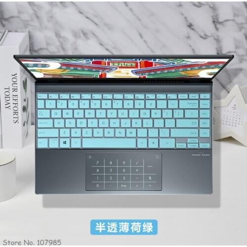 13.3" Laptop Silicone Clear Tpu Keyboard Cover Skin For Asus ZenBook Flip S13 UX371EA UX371E UX371 UX363 UX363J UXF3000E 3700EA