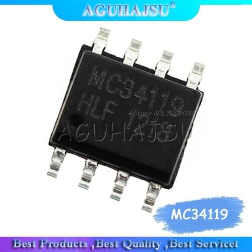 20pcs/lot MC34119 SOP-8 Low power audio amplifier New Original