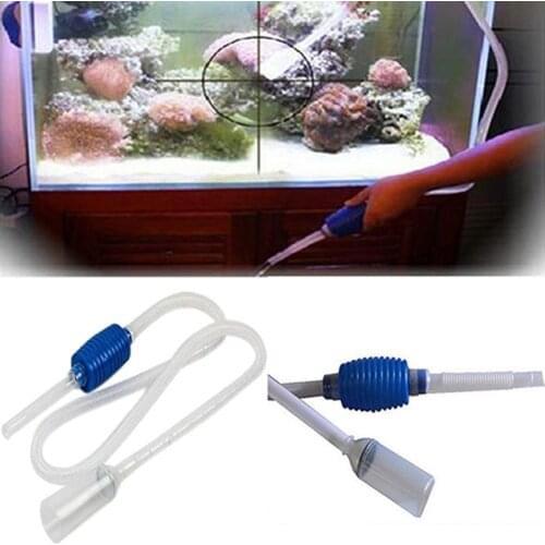 Aquarium Clean Vacuum Water Change Changer Gravel Cleaner Fish Tank Siphon Pump