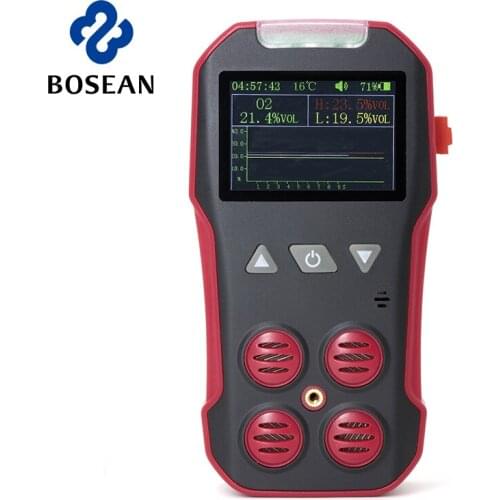 BH-4AS factory sale handheld multi 4 gas detector biogas analyzer with ATEX