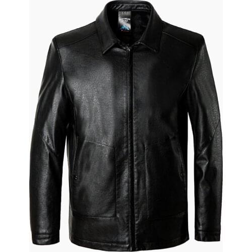 Brand Winter Men Warm Fleece Fur Jacket Casual Autumn Thick Hot Leather PU Windbreaker Parka Coat Long Outwear Overcoat Classic