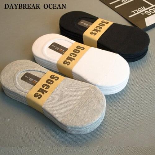DAYBREAK OCEAN Mens Black Socks