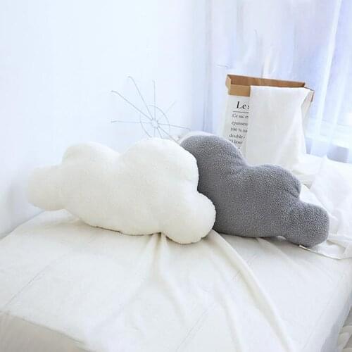 Kawaii stuffed animals toy Soft Velvet Cloud Outdoor Pillow Soft Car Plush Nap Pillow Sofa Cushion Plush Children Cute Toy
