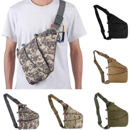 Sling Bag Multifunction Crossbody Chest Shoulder Lightweight Men for Travel Hiking Climbing SAL99