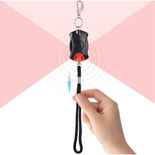 Portable Practical130db Personal Security Alarm Keychain Emergency Self Defense Safe Siren for gilrl Student Kid