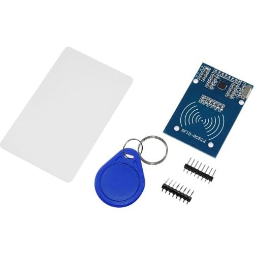 1set MFRC-522 RC-522 RC522 13.56MHz RFID Module For arduino Kit SPI Writer Reader IC Card with the IC card with Software UNO