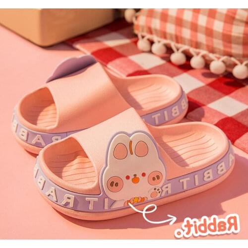 Children Slippers Boys Girls Cartoon Beach Sandals Summer House Shoes for Kids EVA Non-slip Cute Soft Indoor Bathroom Slides