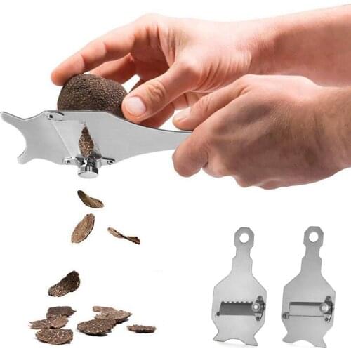 Stainless Steel Truffle Cheese Slicer Adjustable Blade Chocolate Shaver Durable Razor Blade Dessert Tools For Home Kitchen Tools
