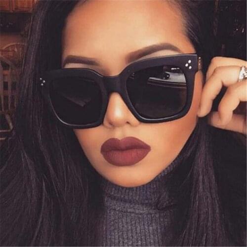 Big Square Sunglasses Women oculos Eyewear Feminino Oversized Eyeglasses Zonnebril Dames Shades Sun Glasses Men gafas mujer