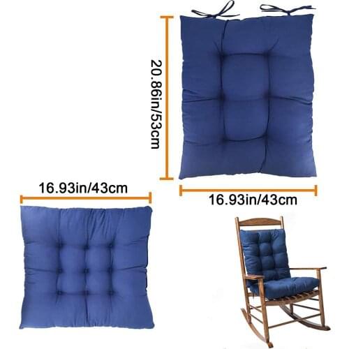 IN STOCK Rocking Chair Cushion,Garden Patio Sun lounger Cushion,Long Recliner Reclining Chair Pad,Outdoor Chaise Lounger Cushion