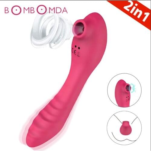 Clit Sucking Vibrator Clitoris Stimulator Female Masturbator Heating Dildo G spot Vibrators Sex Toys for Woman Adult Sex Product