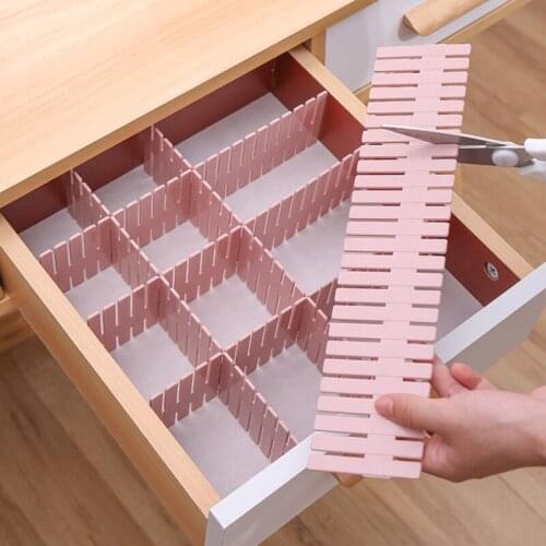 Drawer Organizer Divider Adjustable Household Storage Cabinet Combination Partition Underwear Socks Sundries Cajones Escritorio