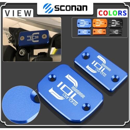 Motorcycle Front Brake Master Cylinder Reservoir Cover Cap Protector For Husqvarna 701 enduro / supermoto svartpilen 701 2021