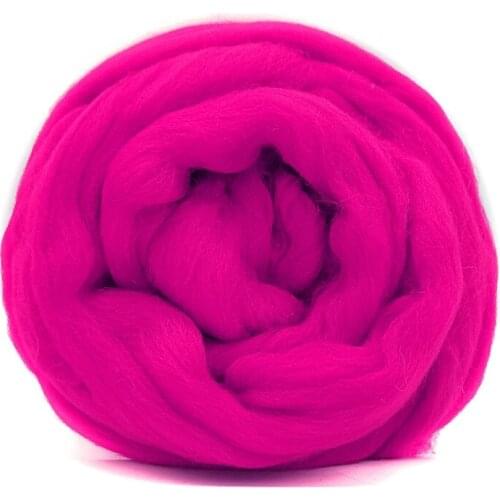 100g Felt Wool 19 Microns Superfine Merino Wool Natural Sheep Wool Roving Wool for Needle and Wet Felting Supplies (25)