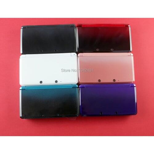 5sets Replacement full Housing Shell Case Cover with button screen lens sticker for Nintendo 3DS Game Console