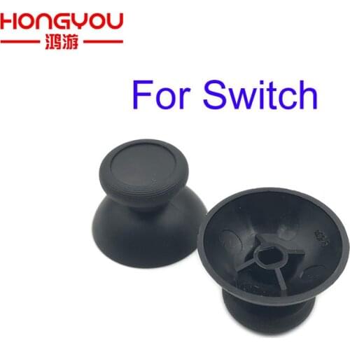 2pcs Analog Mushroom Joystick Thumbstick Thumb Stick 3D Rocker Joystick Cap Shell for Nintend Switch NS Pro Controller