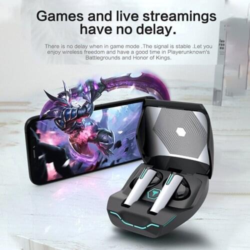 I7S Wireless Earphones With Microphone Low Delay Sport Stereo Gaming Headsets TWS In Ear Touch Bluetooth Headphones